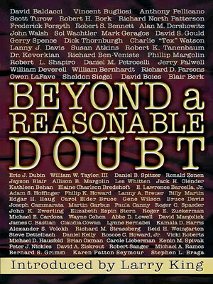cover image of Beyond a Reasonable Doubt